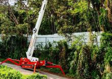 Gąsienicowe platformy teleskopowe Easy Lift R420HY
