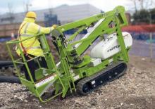 Gąsienicowe, przegubowe podnośniki koszowe Niftylift TD120T