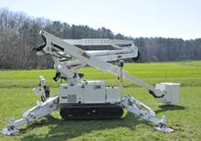 Gąsienicowe, przegubowe podnośniki koszowe Altec TDA58