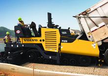 Gąsienicowe rozściełacze asfaltu Volvo PF 6110