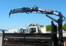 Hydrauliczne żurawie do załadunku Hiab 045-1