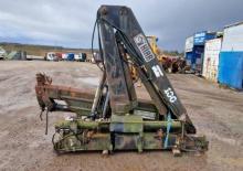 Hydrauliczne żurawie do załadunku Hiab 100 AN