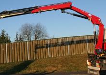 Hydrauliczne żurawie do załadunku HMF 1410-K6