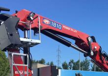 Hydrauliczne żurawie do załadunku HMF 1810-K2