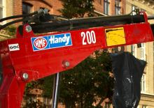 Hydrauliczne żurawie do załadunku HMF 200-T2