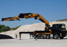 Hydrauliczne żurawie do załadunku Effer 2255 8S