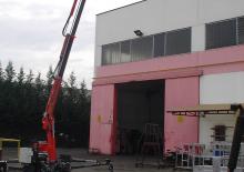 Hydrauliczne żurawie do załadunku Benelligru 2510/1 S 1