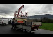 Hydrauliczne żurawie do załadunku Benelligru 3800/2
