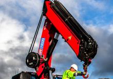 Hydrauliczne żurawie do załadunku HMF 4020-K6