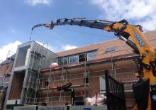 Hydrauliczne żurawie do załadunku Effer 525 6S