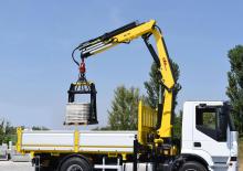 Hydrauliczne żurawie do załadunku Hyva Lift HC 131 K