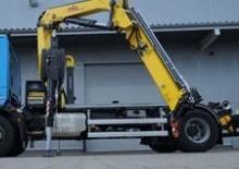 Hydrauliczne żurawie do załadunku Hyva Lift HC 161 K
