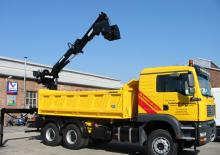 Hydrauliczne żurawie do załadunku MKG HLK 125 a2