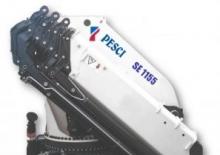 Hydrauliczne żurawie do załadunku Pesci SE 1155