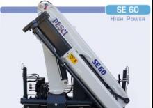 Hydrauliczne żurawie do załadunku Pesci SE 60
