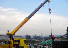 Hydrauliczne żurawie do załadunku XCMG SQ14SK4Q