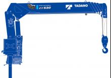 Hydrauliczne żurawie do załadunku Tadano TM-ZT635