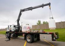 Hydrauliczne żurawie do załadunku Hiab XS 166 E-5 HIDUO