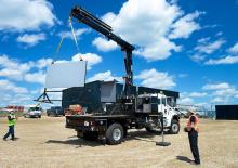 Hydrauliczne żurawie do załadunku Hiab XS 211 EP-5 HIDUO