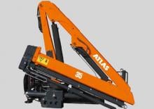 Hydrauliczne żurawie do załadunku Atlas AK 35.1 