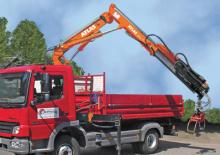 Hydrauliczne żurawie do załadunku Atlas AK 65.2 A2L