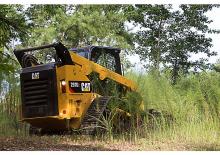 Ładowarki o sterowaniu burtowym Caterpillar 297D2