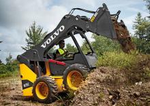 Ładowarki o sterowaniu burtowym Volvo MC95C