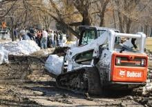 Ładowarki o sterowaniu burtowym Bobcat T770