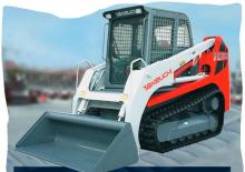 Ładowarki o sterowaniu burtowym Takeuchi TL 250