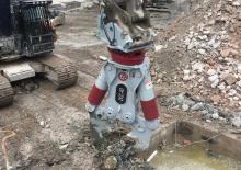 Kruszarki do betonu Demarec DCC-40