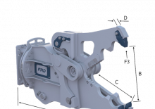 Kruszarki do betonu FRD VXM30ERM