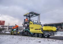 Kołowa betoniarka drogowa Ammann AFW 400-3