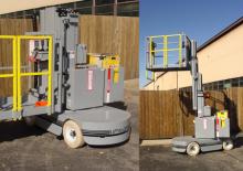 Kołowe platformy robocze z masztem pionowym Lift-A-Loft AMV36-20 SPL 