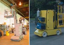 Kołowe platformy robocze z masztem pionowym Lift-A-Loft AMV40-20 SPL