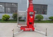 Kołowe platformy robocze z masztem pionowym Mantall ASP-32 