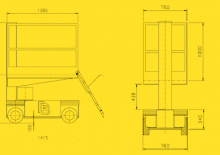 Kołowe platformy robocze z masztem pionowym PB David 2 PB 85