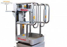Kołowe platformy robocze z masztem pionowym Faraone Elevah 5 Inox 