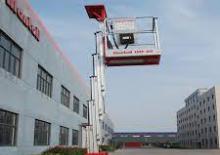 Kołowe platformy robocze z masztem pionowym Mantall IMP-80