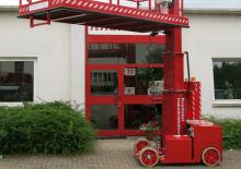 Kołowe platformy robocze z masztem pionowym Kreitzler KIB 12/060 T