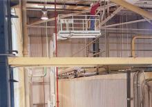 Kołowe platformy robocze z masztem pionowym Lift-A-Loft MCL30.05 