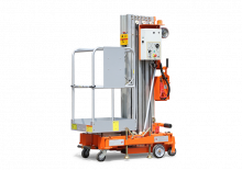 Kołowe platformy robocze z masztem pionowym Dingli MV075-E