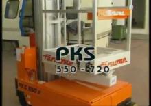 Kołowe platformy robocze z masztem pionowym Faraone PKS 550 ZID