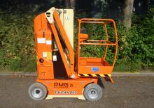 Kołowe platformy robocze z masztem pionowym Manlift-Toucan Toucan 800 A