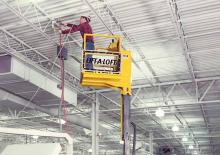 Kołowe platformy robocze z masztem pionowym Lift-A-Loft VAL15-28