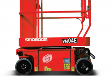 Kołowe platformy robocze z masztem pionowym Sinoboom VM120E
