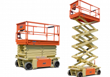 Kołowe podnośniki nożycowe JLG 10RS