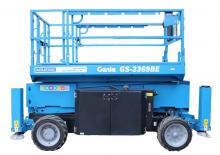 Kołowe podnośniki nożycowe Genie GS-3369 BE