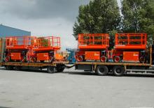 Kołowe podnośniki nożycowe Holland-Lift HL 130 E 16