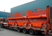 Kołowe podnośniki nożycowe Holland-Lift HL-130 E16