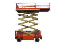 Kołowe podnośniki nożycowe Holland-Lift HL-160 E24